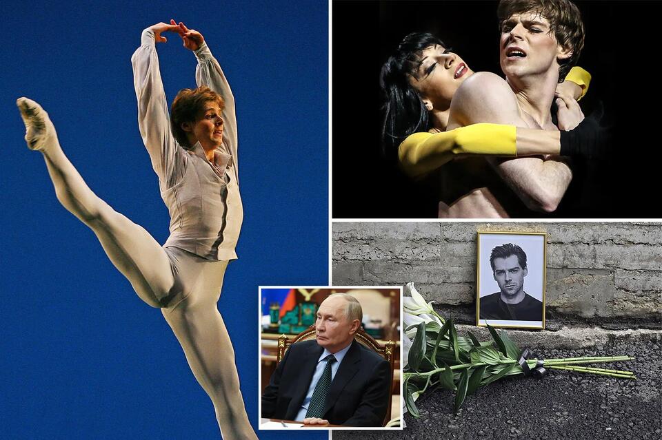 Russian ballet dancer Vladimir Shklyarov, outspoken critic of Putin’s ...