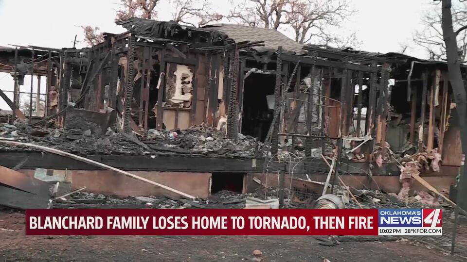 Family’s home struck by tragedy twice, first in tornado then fire ...