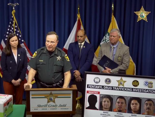 Polk County Sheriff Announces Largest Seizure Of Fentanyl From Mexico ...
