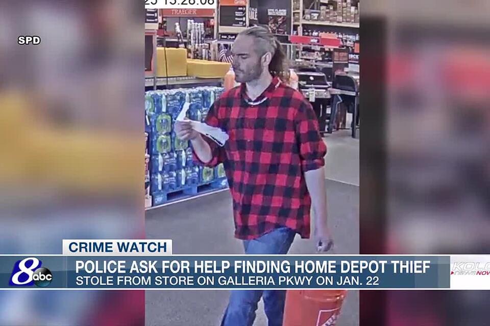 Police ask for help finding Home Depot thief - NewsBreak