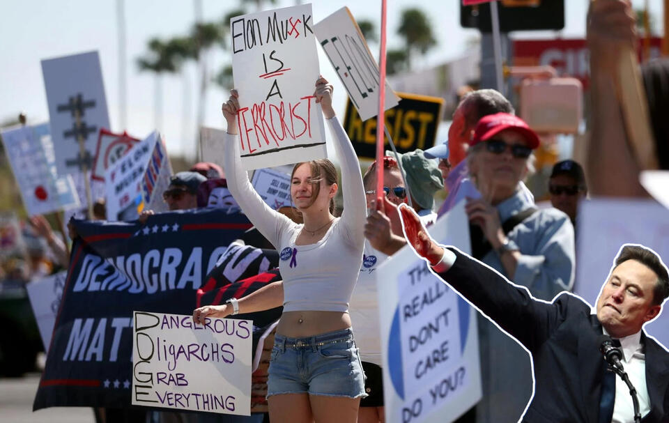 Nationwide Protests are Working as Tesla Sales Drop Like a Rock - NewsBreak