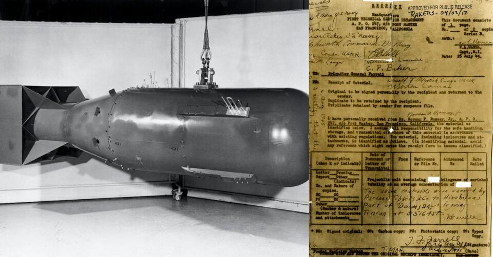 There's a Receipt for the Atomic Bomb Dropped on Hiroshima - NewsBreak