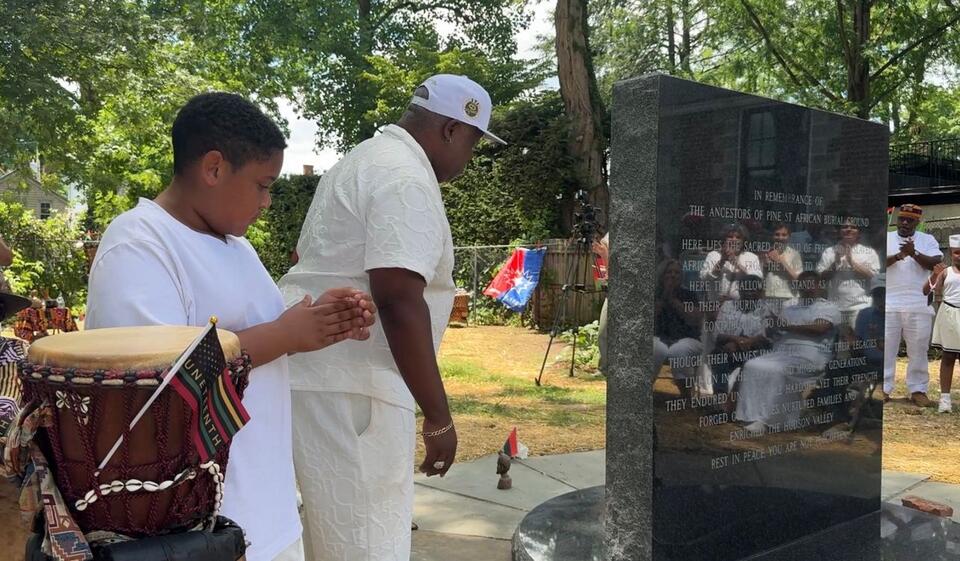 Enslaved Africans laid to final rest at Kingston's Pine Street Burial Ground