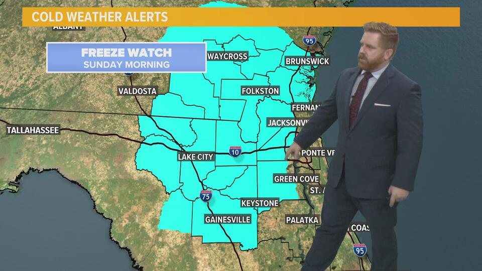 Chilly air in the forecast over the weekend on the First Coast - NewsBreak
