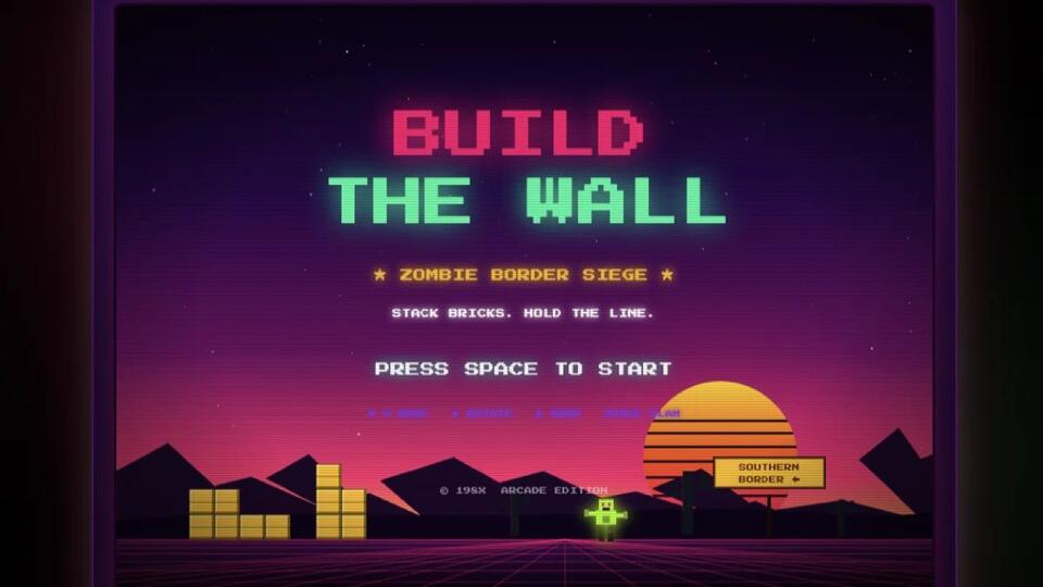 Tetris Objects to White House’s “Build the Wall” Game Over Copyright