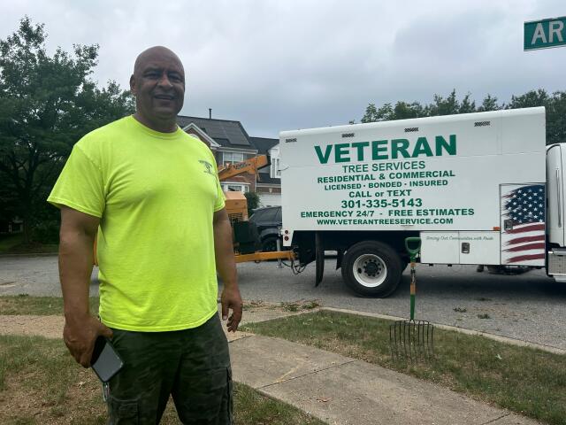 After serving his country, Army veteran answers the call during storm cleanup