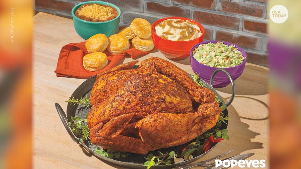 Popeyes CajunStyle Turkey is available to preorder for Thanksgiving