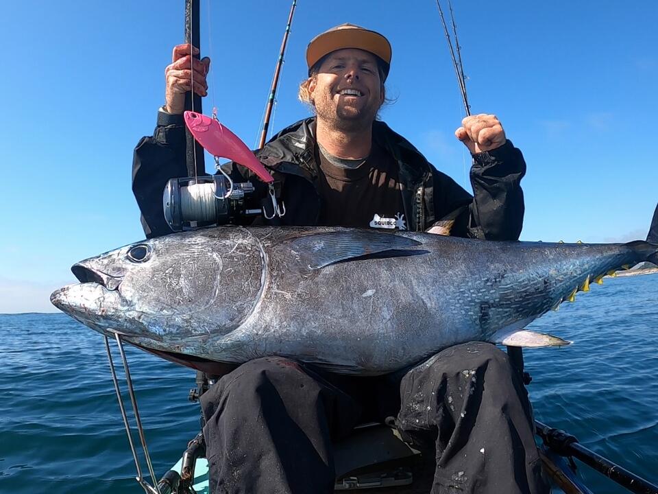 How To Tie a Nomad Mad Macs Fishing Lure to Catch California Bluefin