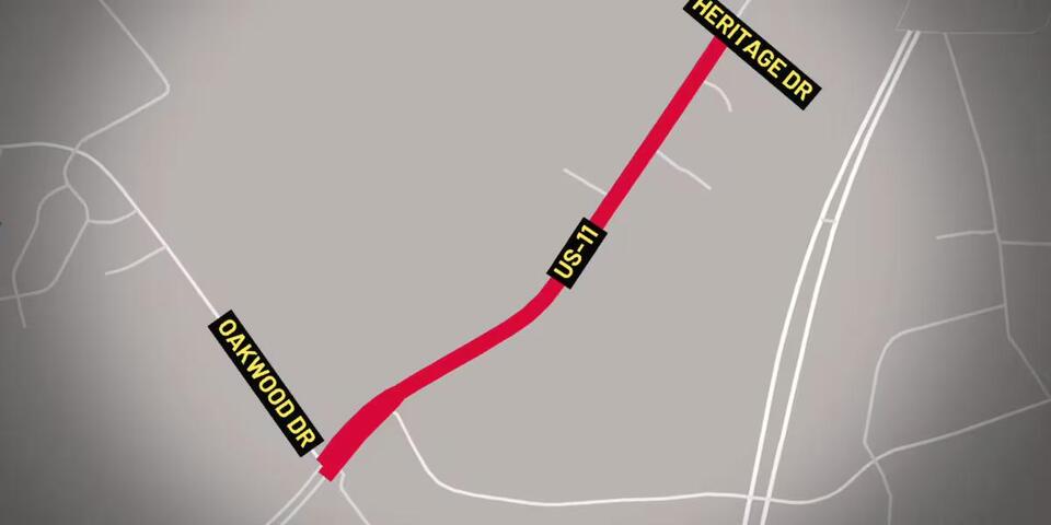 Route 11 widening project underway in Rockingham County; nearby ...