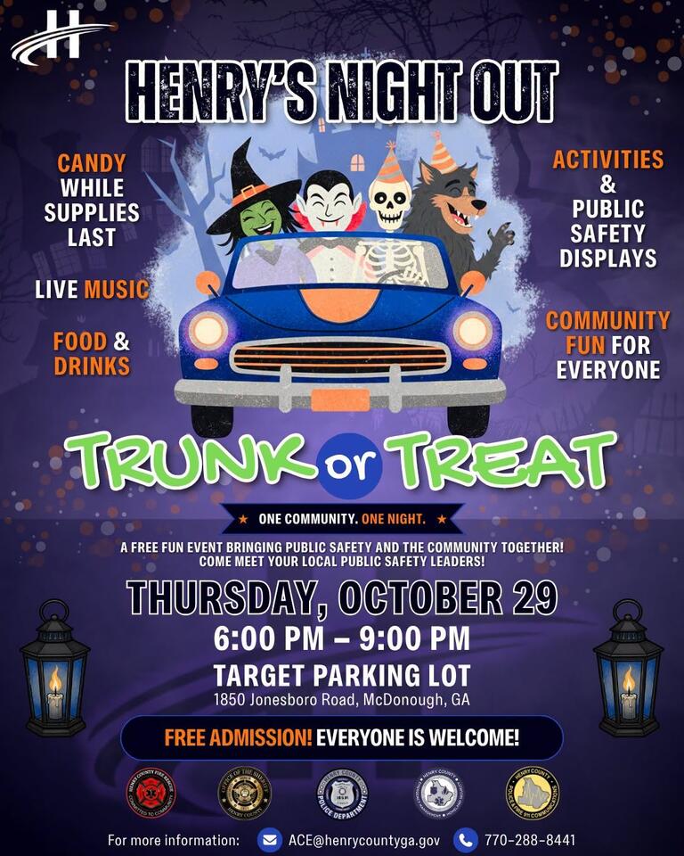 Henry’s Night Out offers free family event Oct. 29 - NewsBreak