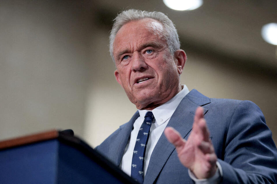 WATCH: RFK Jr. speaks at conference for anti-vaccine group he founded ...