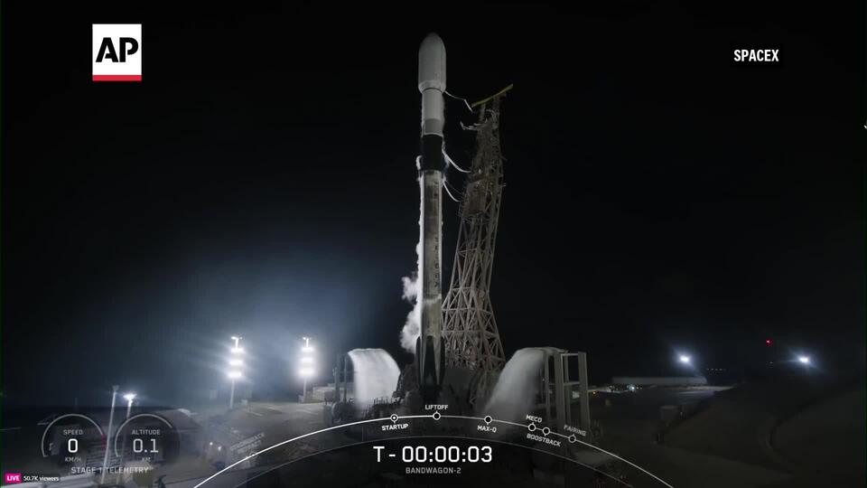 US CA SpaceX Launch (CR) - NewsBreak