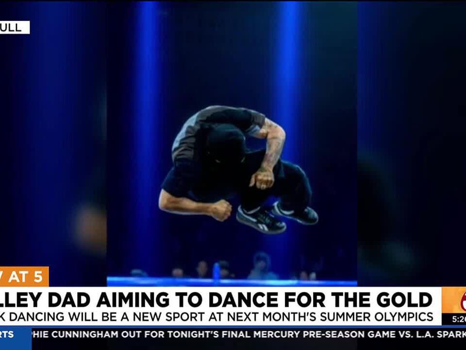 Surprise dad hopes to make US Olympic breakdancing team