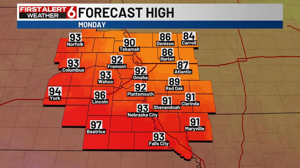 Carmelo’s First Alert 6 Forecast: Hot Labor Day expected