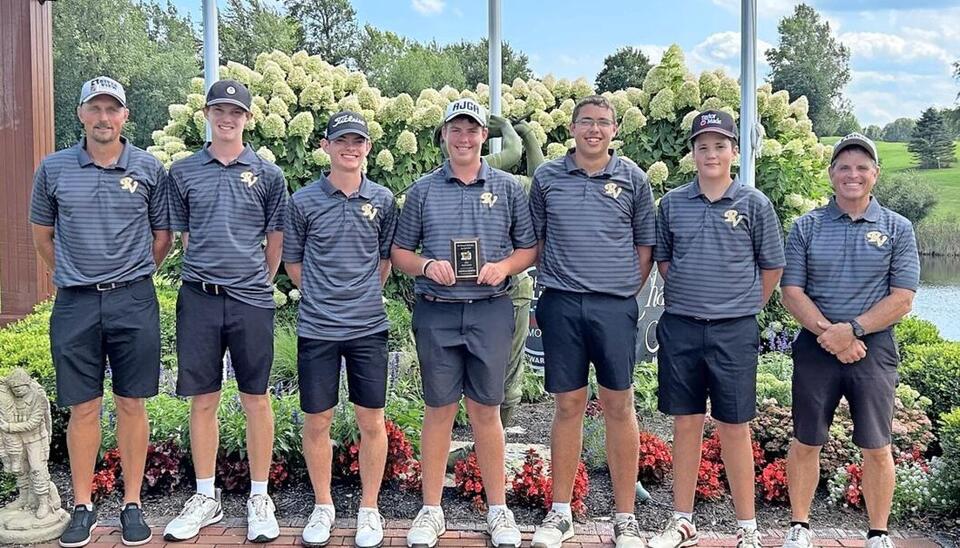 River View's Colton Gress ties 2 school records at golf invitational ...