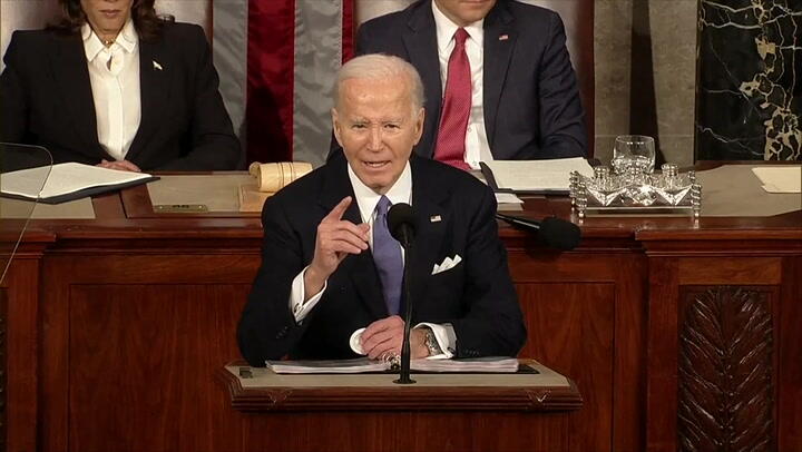 Biden blames Trump for border chaos and hints at executive action in ...