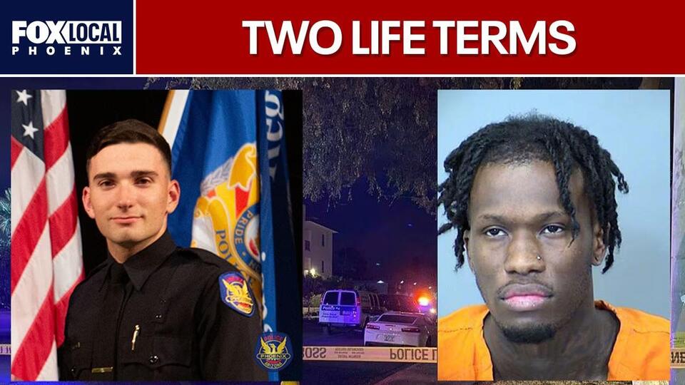 Tyler Moldovan: Man sentenced to two life terms in shooting of Phoenix police officer
