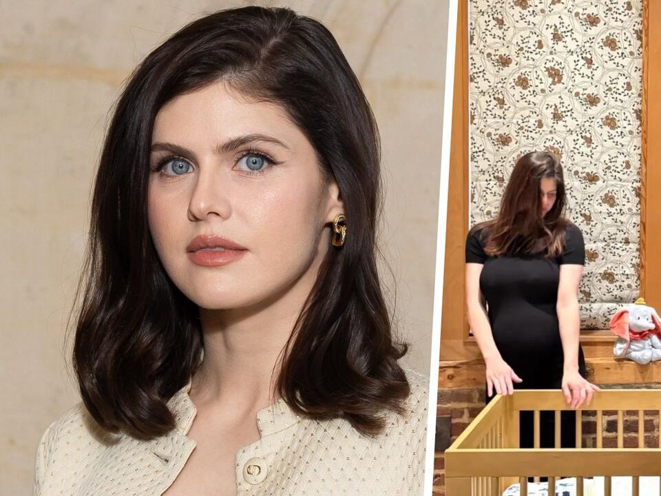 Inside Alexandra Daddario's stylish yet practical nursery her sage