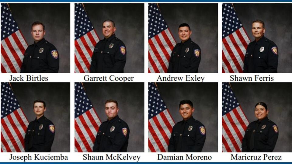 Eight new officer sworn in to Texas A&M Police Department - NewsBreak