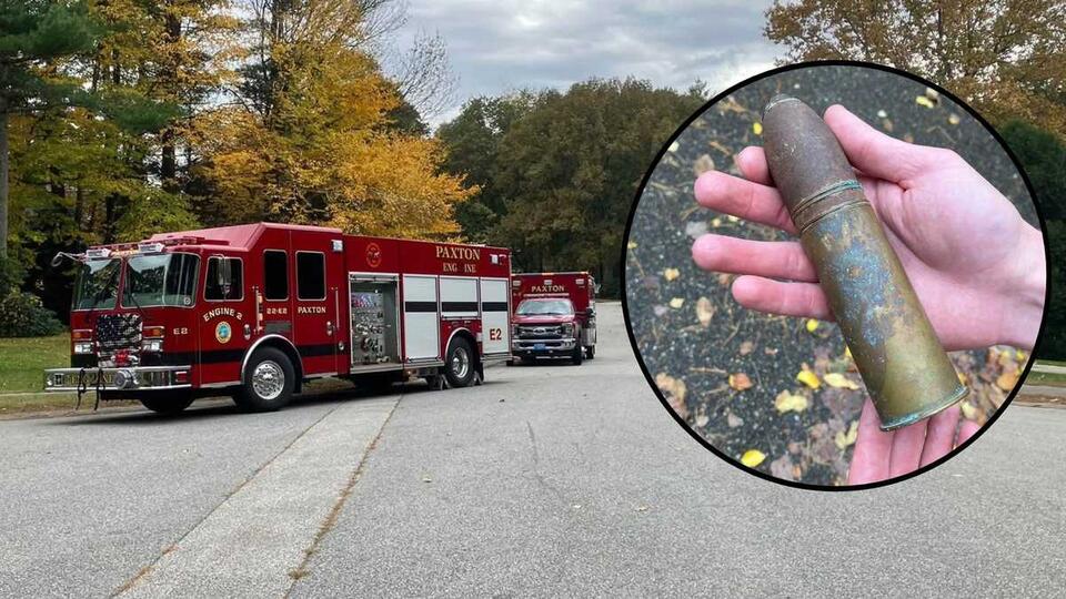 Family heirloom found to be an unspent WWI artillery shell prompts ...