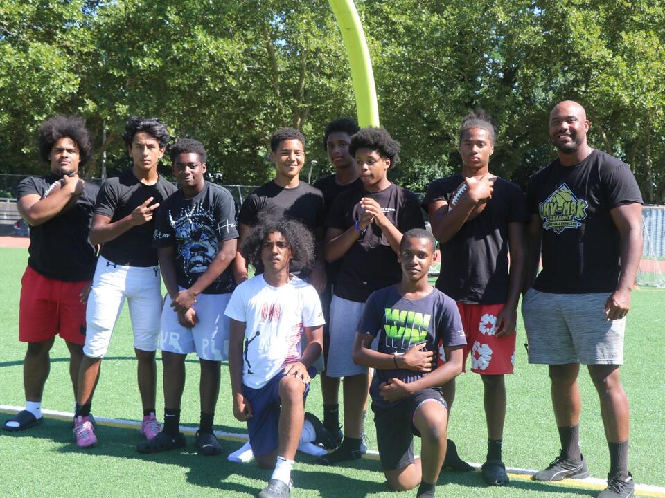 Yonkers Guardians After Sunday practice