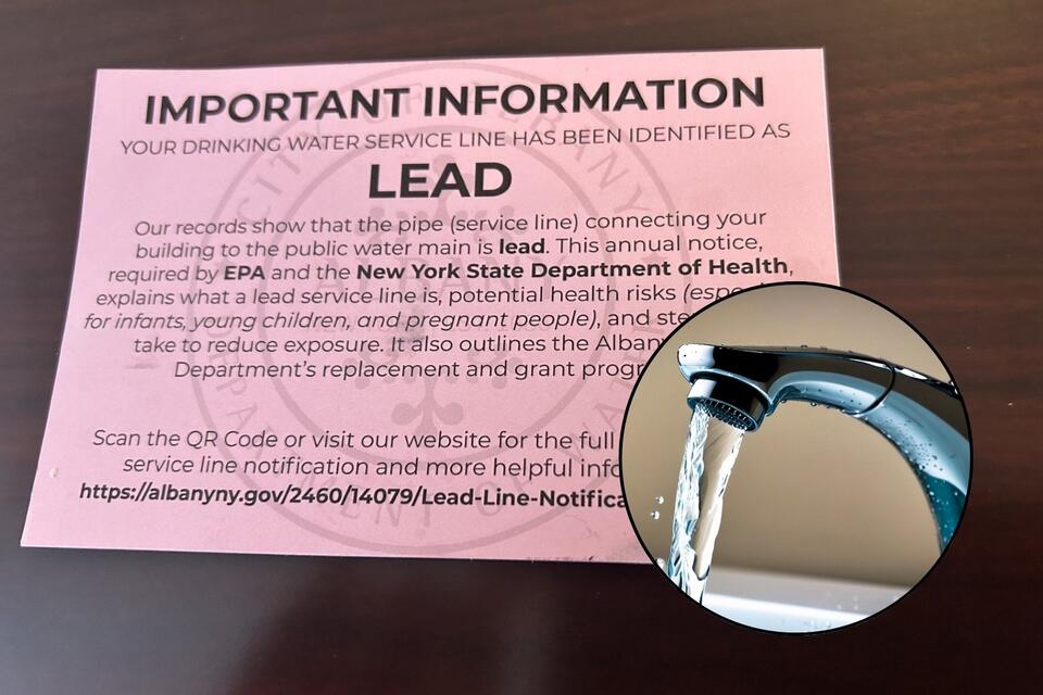 Albany Residents Receive Lead Pipe Warnings By Mail - NewsBreak