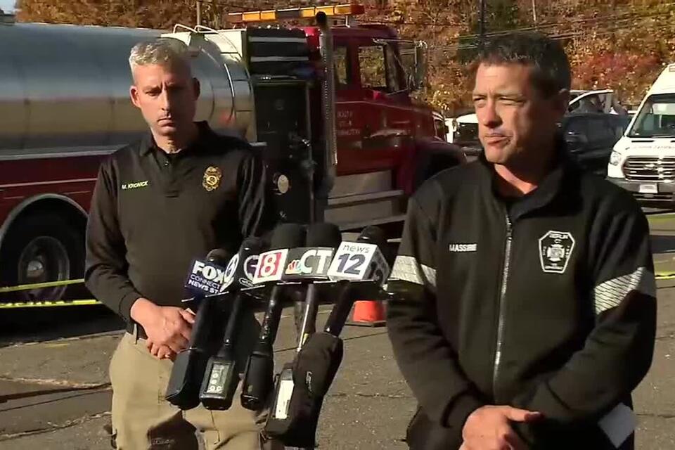 NEWS CONFERENCE: Firefighters provide update on Berlin brush fire