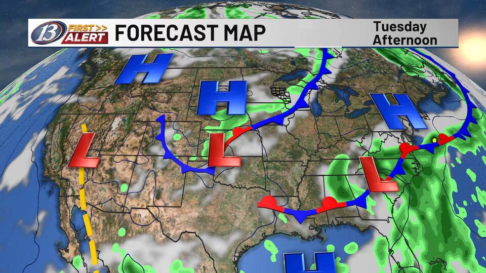 Another pleasant feeling day to come before warmth and higher humidity return