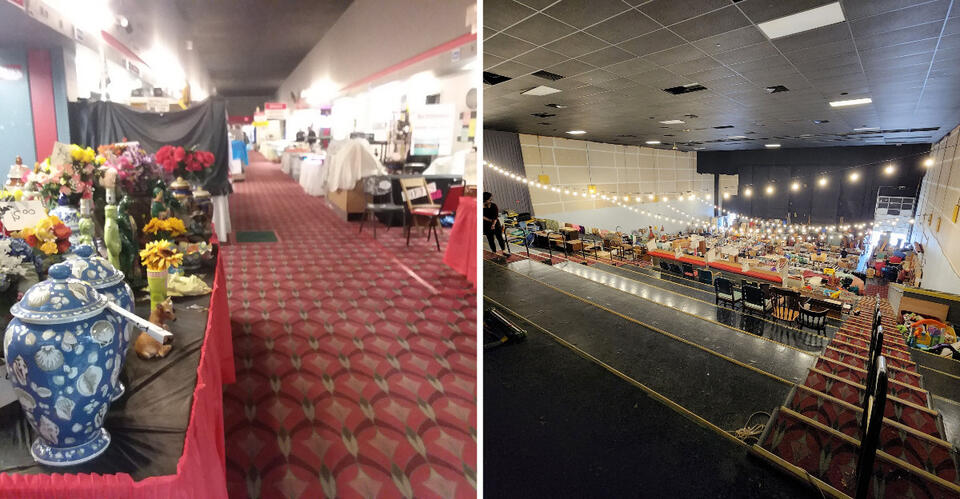 A Pennsylvania Flea Market Took Over an Old Movie Theater and Now Fills ...