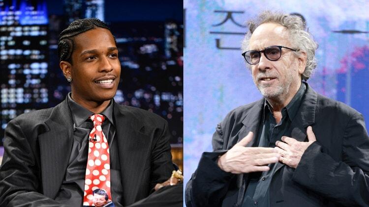 A$AP Rocky Jokes He Had To “Basically Stalk And Harass” Tim Burton For ...