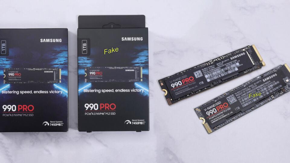 This Fake Samsung 990 PRO SSD Looks Legit Until You Copy Large Files ...