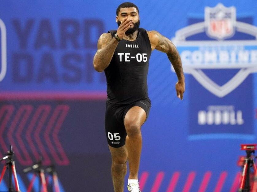 Tight End Devin Culp taken by Tampa Bay with the 246th overall pick in the 2024 NFL Draft