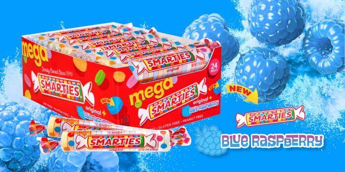 Smarties Introduces New Blue Raspberry Flavor in Mega Smarties at 2026 ...