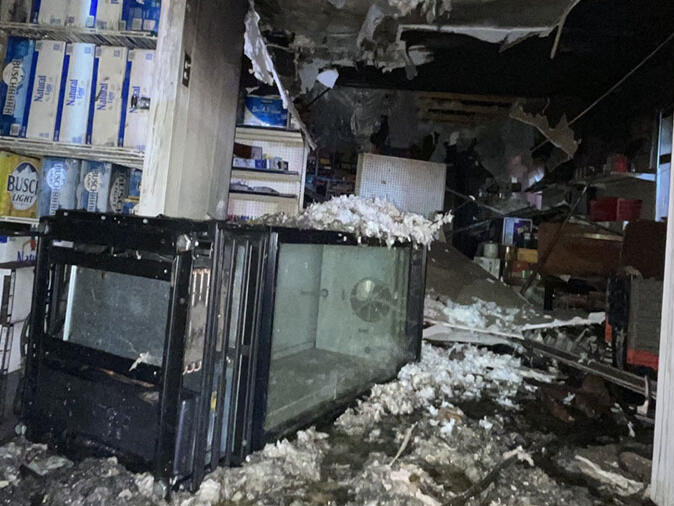 Fire destroys Spanish Fork gas station