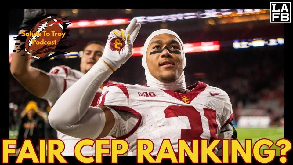 Did The College Football Playoff Committee Get The USC Trojans Ranking ...