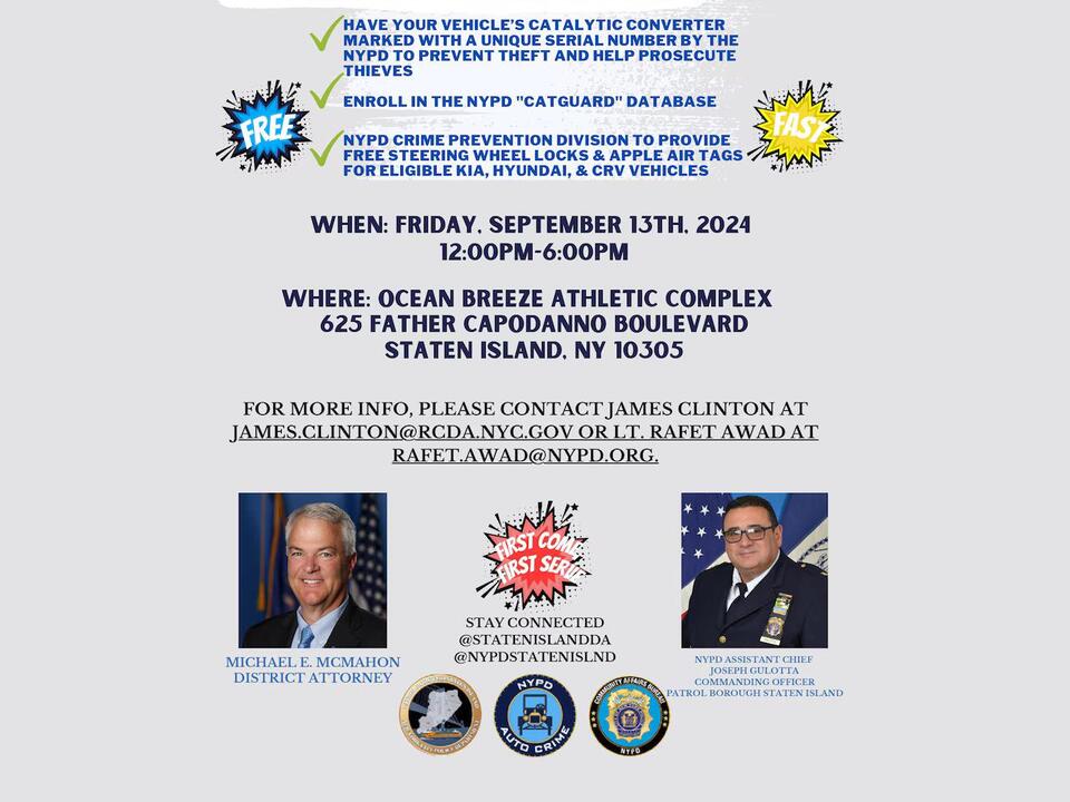 Protect your car Free catalytic converter etching event scheduled for