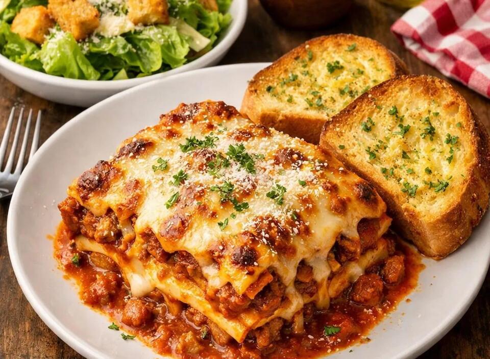 5 Restaurant Chains With the Best Lasagna and Caesar Salad, According ...