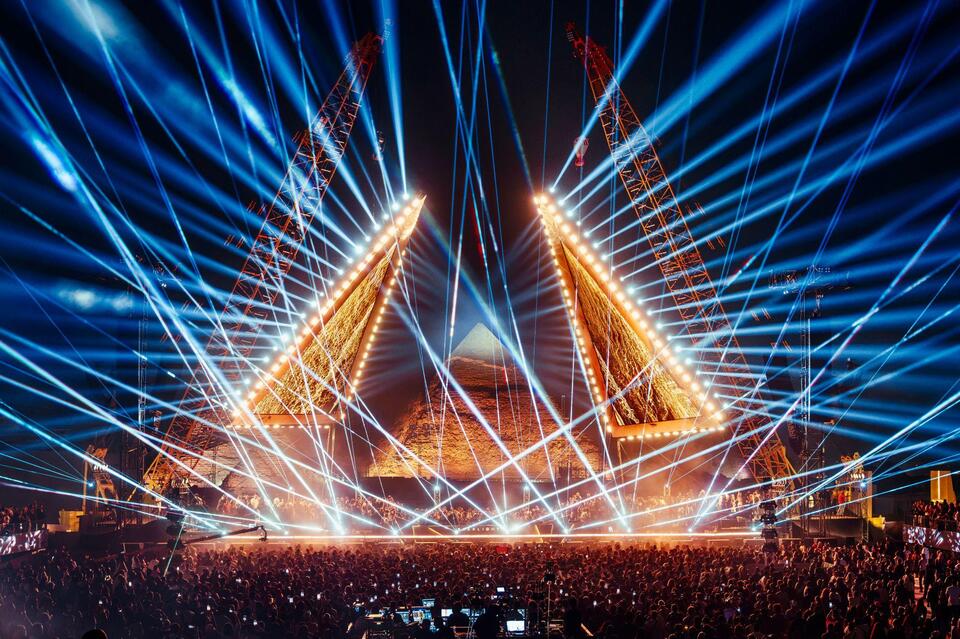 EXIT Festival Debuts Starlight at the Pyramids of Giza - NewsBreak