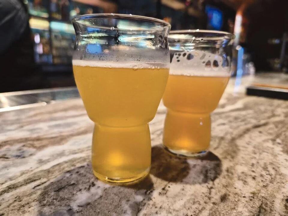 Two new and unique brews set a happy tone for Peter B’s birthday.