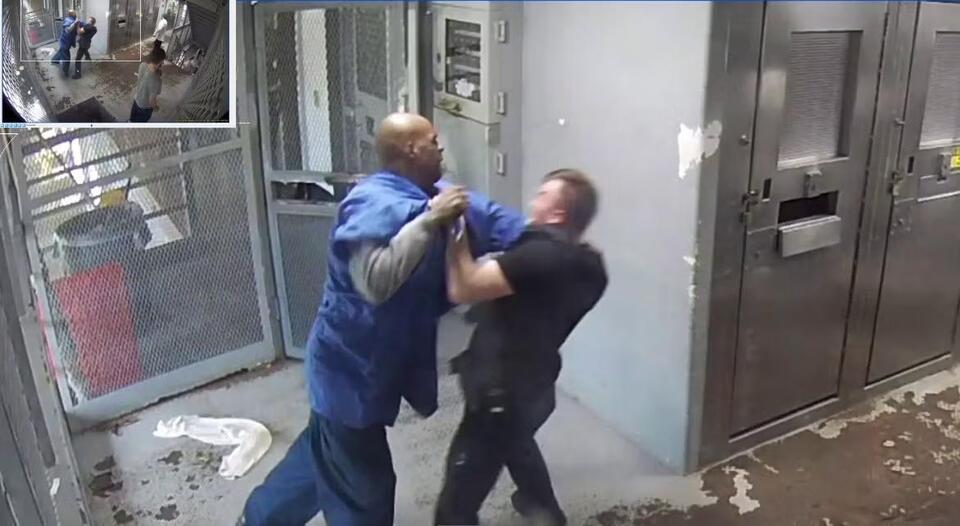 Inmate convicted of attempted murder after attacking jail officer with ...