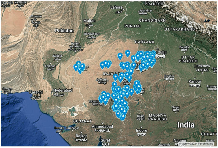 Marble Waste Dump Yard in Rajasthan, India Revealed as a Potential ...