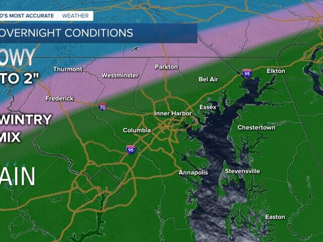 Messy Tuesday commute: Rain/Snow mix before soaking rain - NewsBreak
