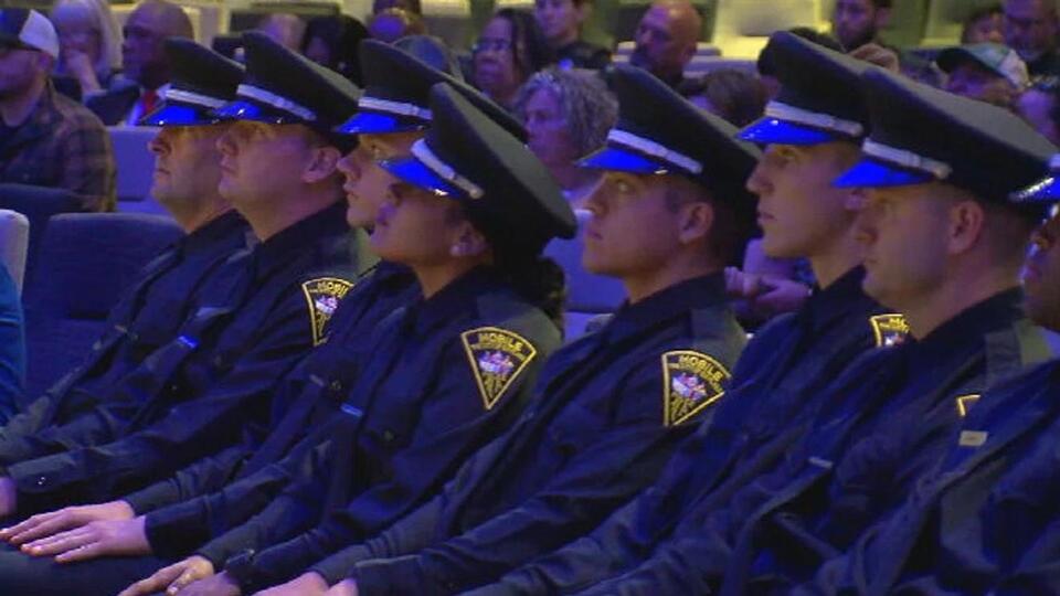 Mobile PD staffing rises from shortage to near full strength