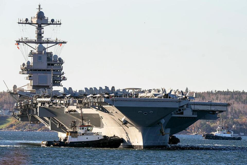 USS Gerald Ford Carrier Strike Group deploying next week - NewsBreak