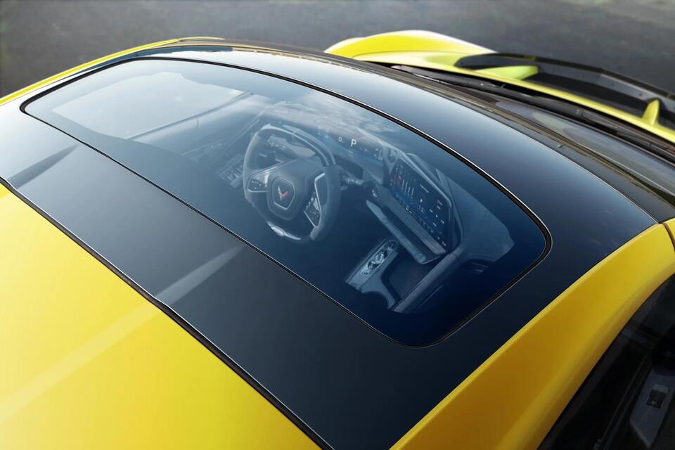 2026 Corvette Offers New Electrochromic Dimming Glass Roof Panel ...