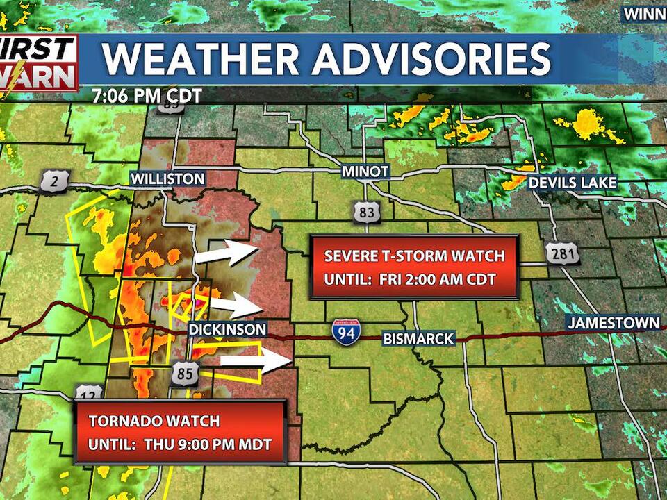 UPDATE: Severe thunderstorms likely in eastern Montana and western ...
