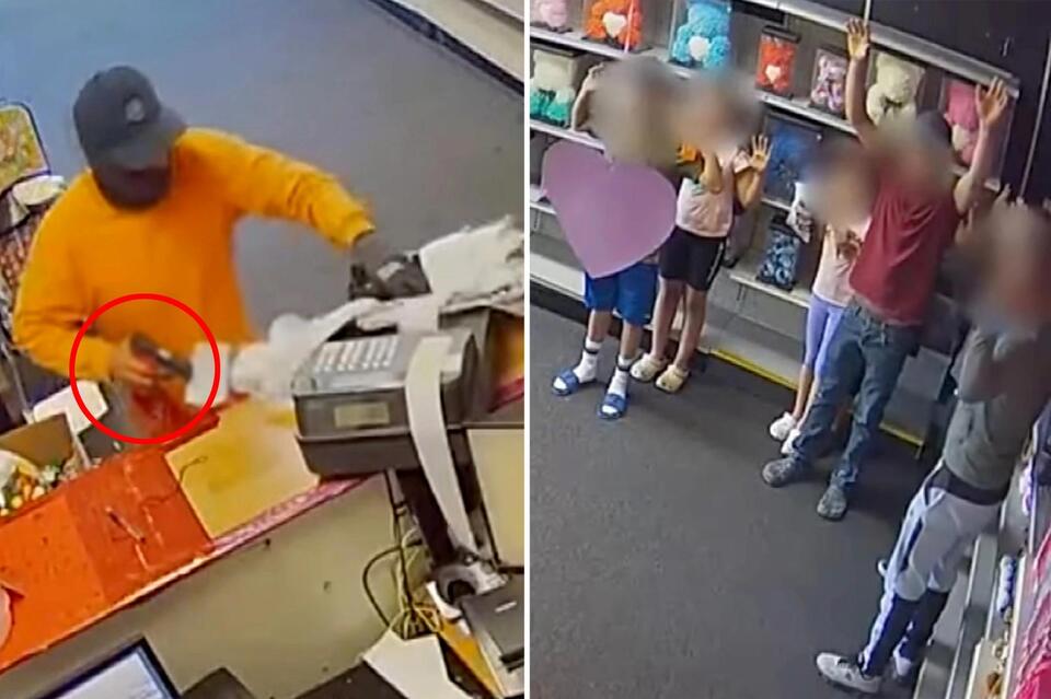 Ruthless robber holds up Arizona toy store with frightened kids inside ...