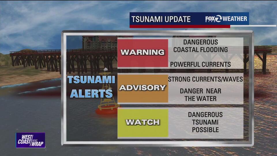 Bay area news tsunami warning