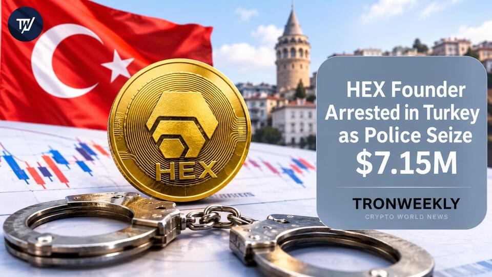 HEX Founder Arrested in Turkey as Police Seize $7.15M - NewsBreak