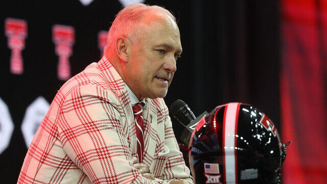 Texas Tech's McGuire downplays Sorsby saga: 'You wouldn't know anything was going on'